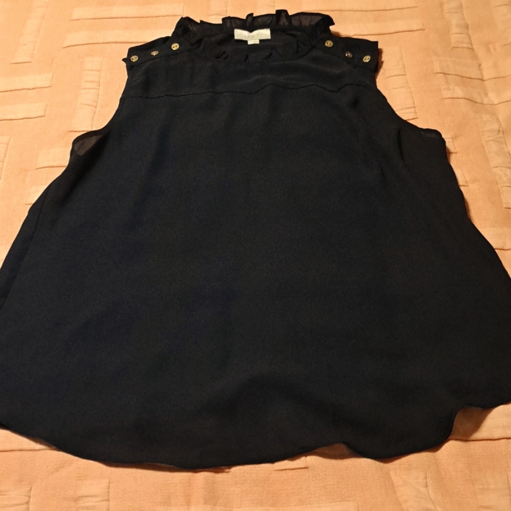 Ann Taylor LOFT women's sleeveless blouse medium